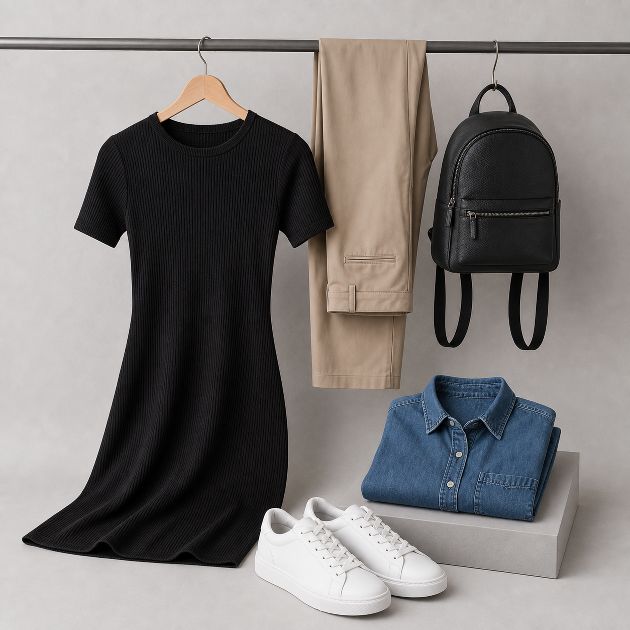 Rapid Vestidos leve para Uso Diário